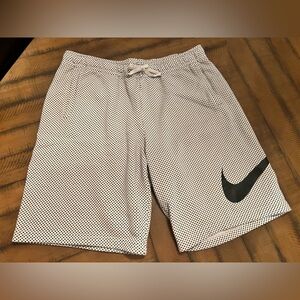 Nike Black and White Polka Dot Shorts Men’s XL